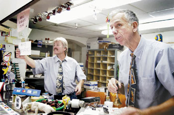 Mailmen bring campus cheer to post office